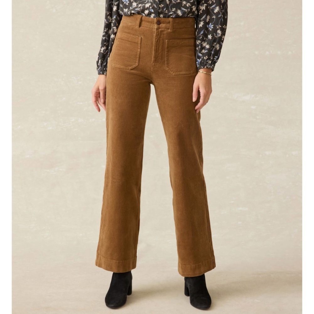 Faherty Softstretch Cord Patch Pocket Pant Size 26
